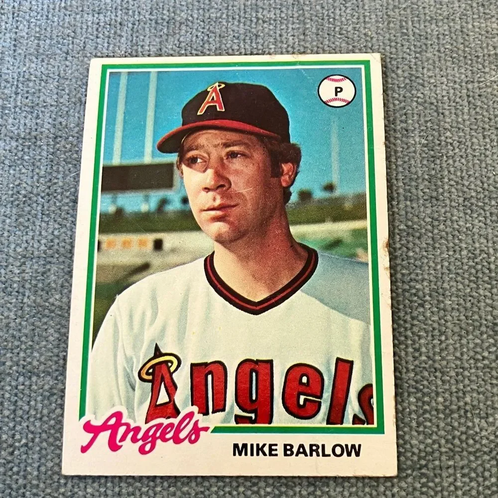 1978 Topps Anaheim Angels Baseball Card Trading Card